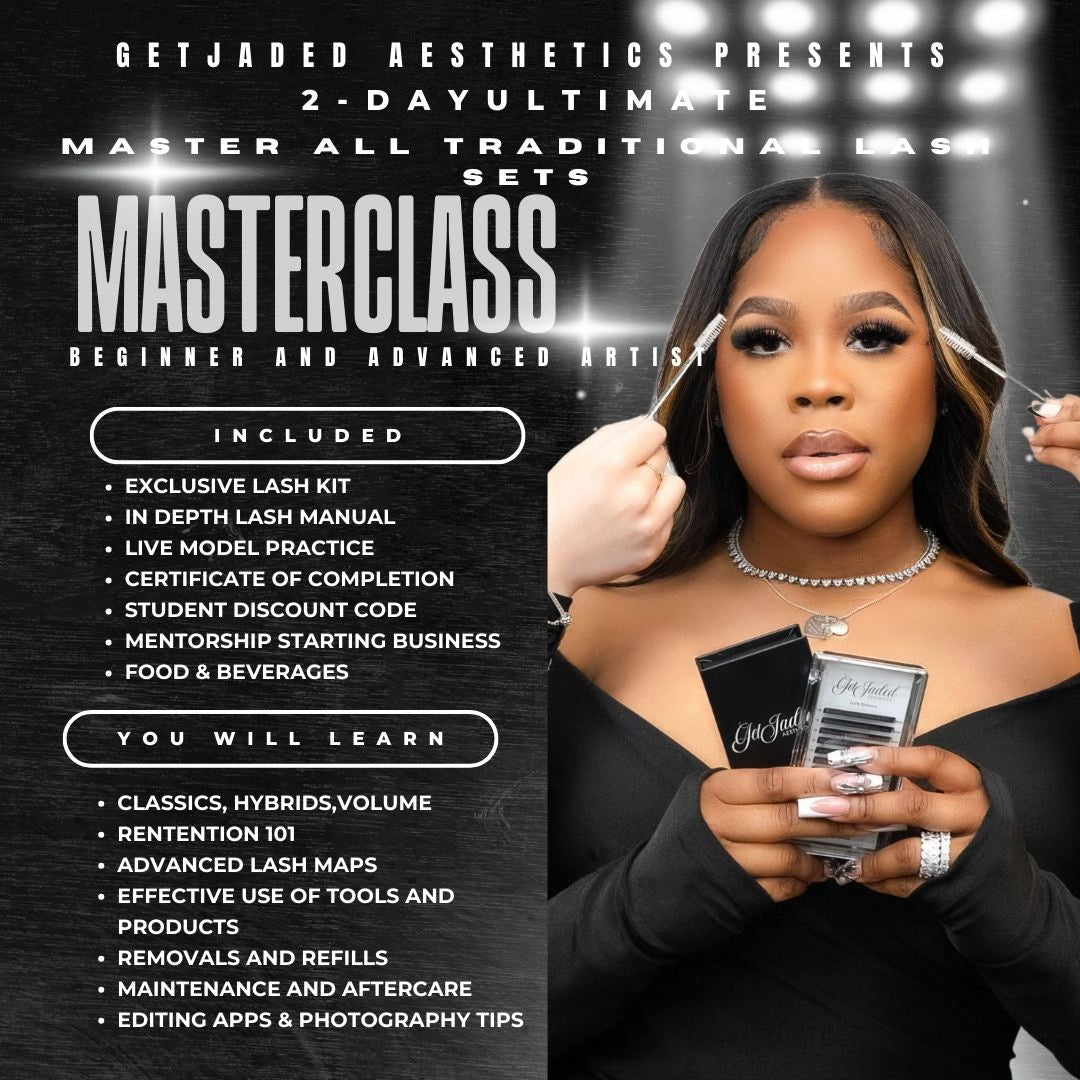 2-DAY ULTIMATE Training (TRADITIONAL LASH SETS)