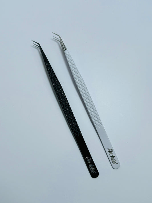 Silver Tip 45 Degree Isolation Tweezer